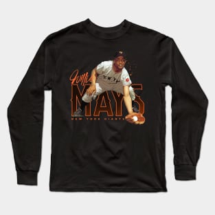 Willie Mays Long Sleeve T-Shirt